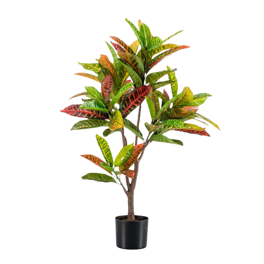 Kunstplant - Croton Codiaeum - 100-120 cm