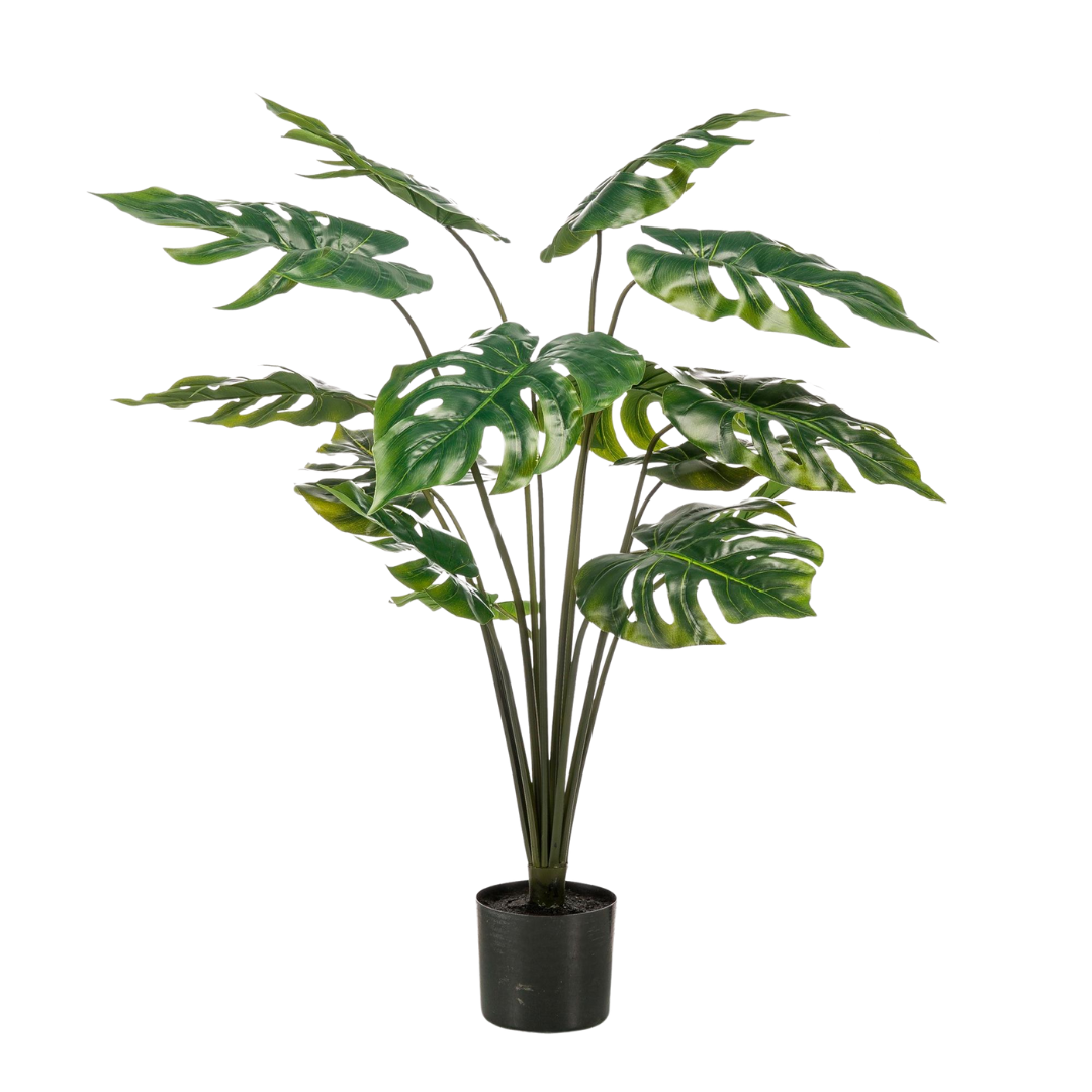 Kunstplant - Monstera Deliciosa - 65-80 cm